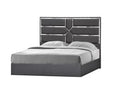 Da Vinci King Platform Bed in Charcoal