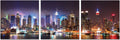 New York Acrylic Triptych Wall Art