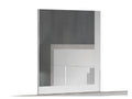 Ada White-and-Grey Mirror