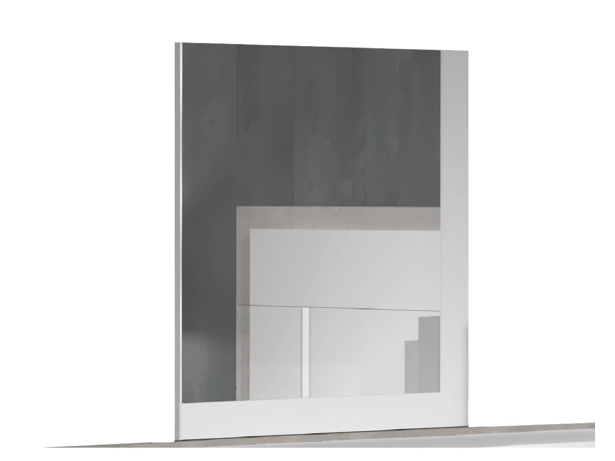 Ada White-and-Grey Mirror