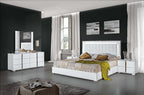 Alice White Queen Bed