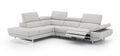 Annalaise Silver Grey Left-Facing Chaise