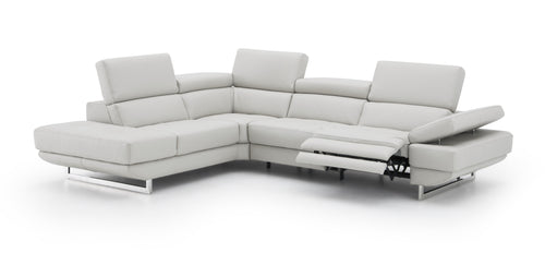 Annalaise Silver Grey Left-Facing Chaise