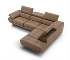 Annalaise Caramel Right-Facing Chaise