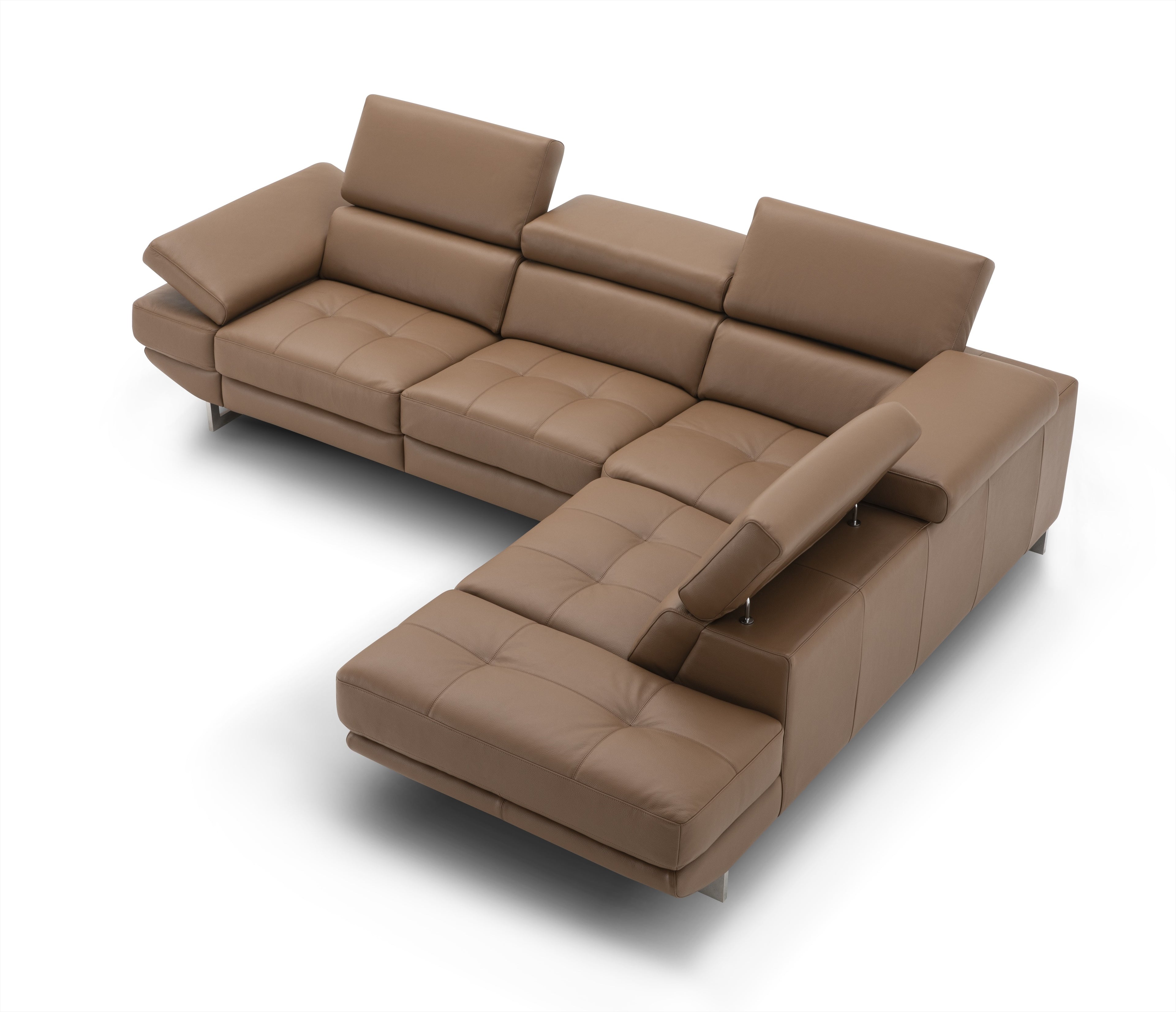 Annalaise Caramel Right-Facing Chaise