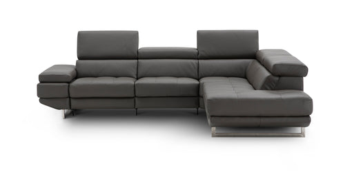 Annalaise Dark Grey Right-Facing Chaise