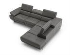Annalaise Dark Grey Right-Facing Chaise