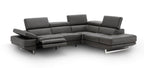 Annalaise Dark Grey Right-Facing Chaise