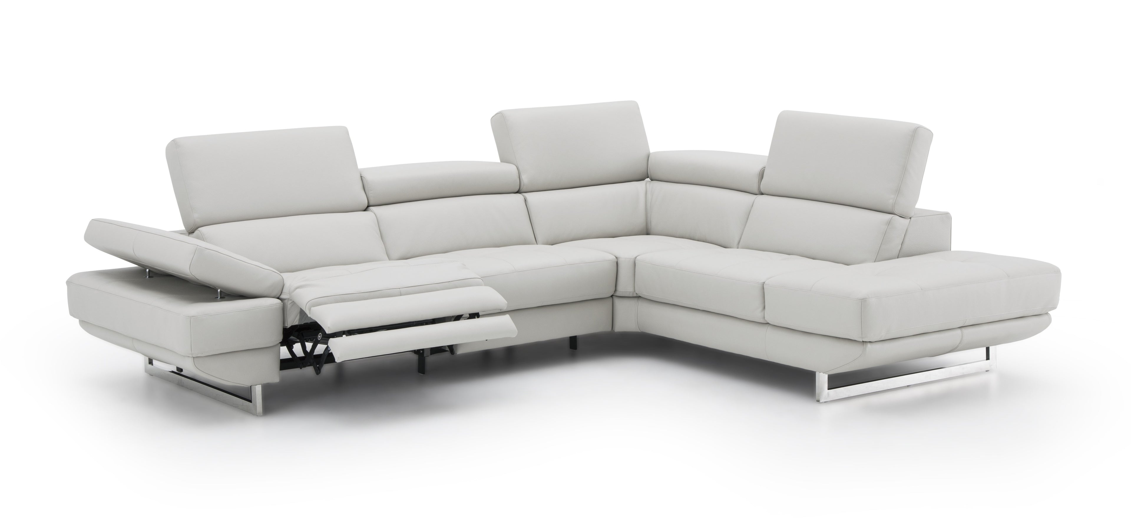 Annalaise Silver Grey Right-Facing Chaise