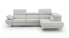 Annalaise Silver Grey Right-Facing Chaise