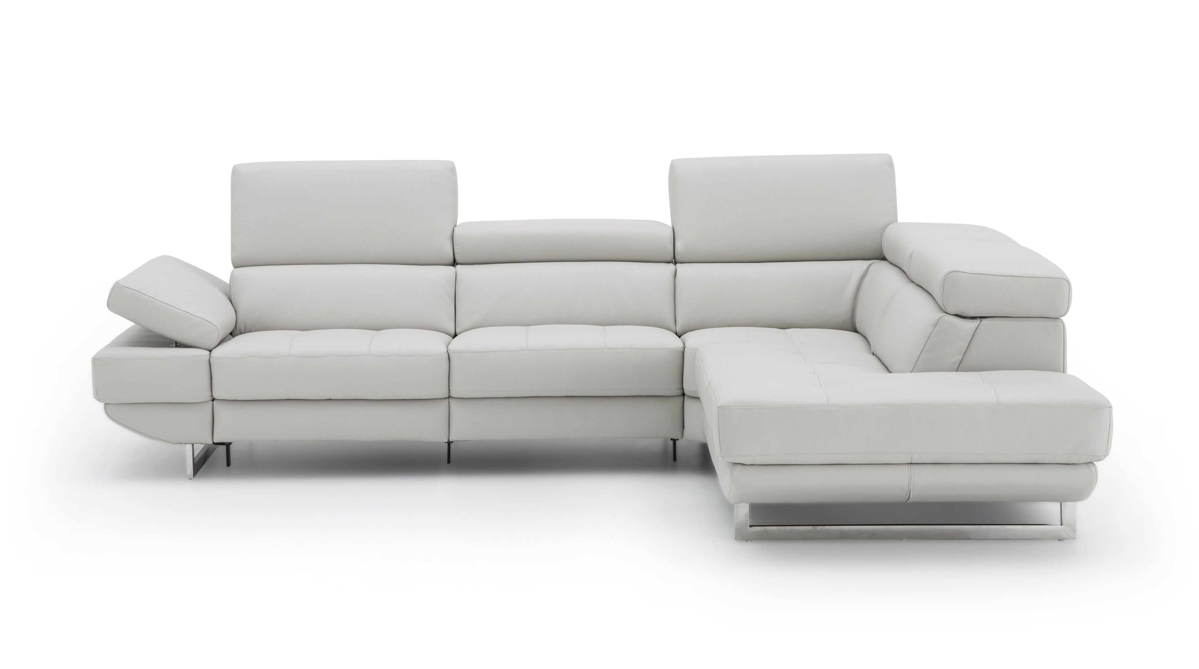 Annalaise Silver Grey Right-Facing Chaise