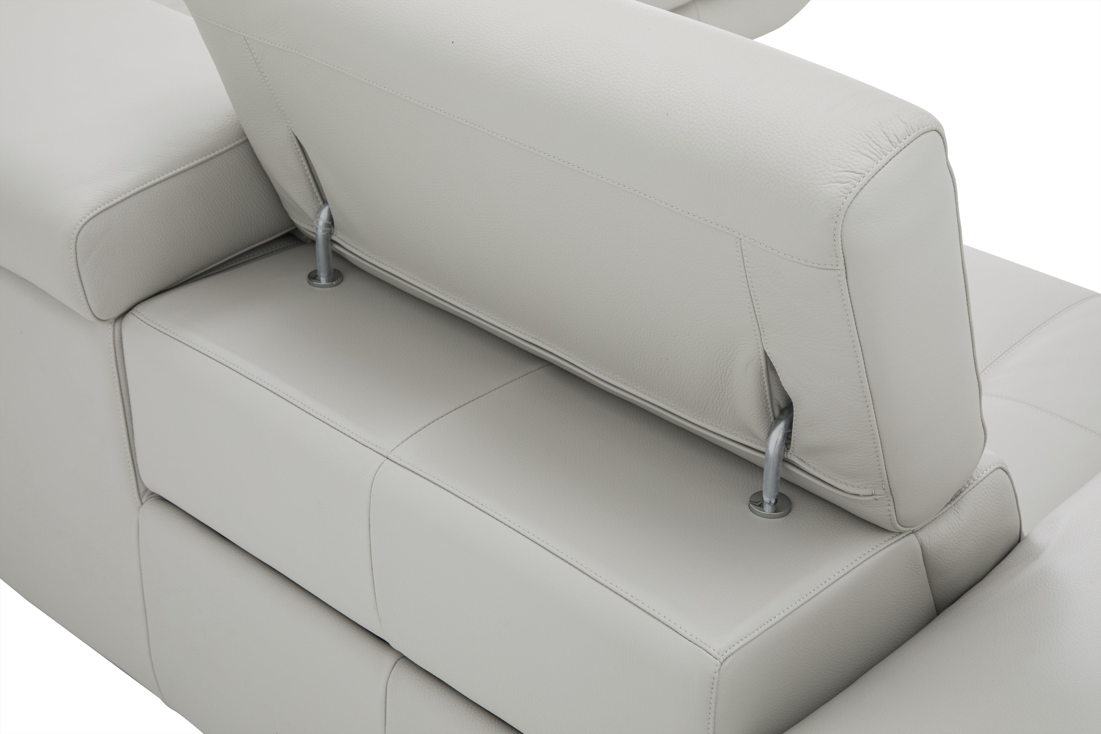 Annalaise Silver Grey Right-Facing Chaise