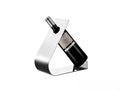 Polished Stainless Steel Palermo Wine Holder