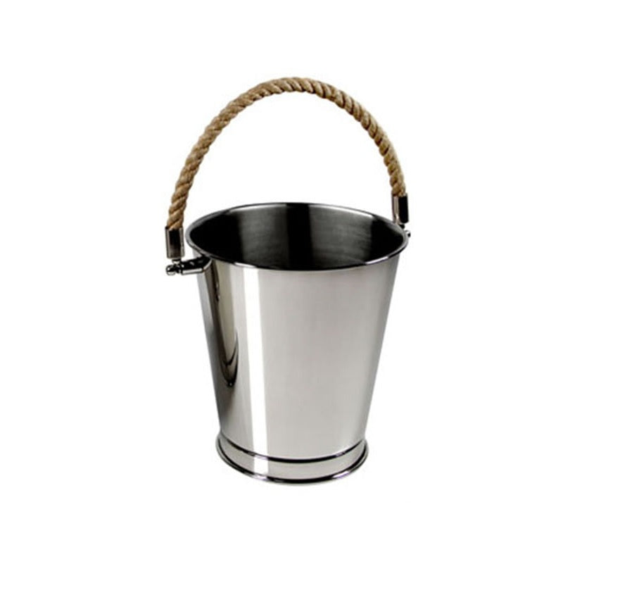 Polished Stainless Steel Ice Bucket