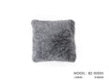 Iron Grey McAllen Leather Cushion