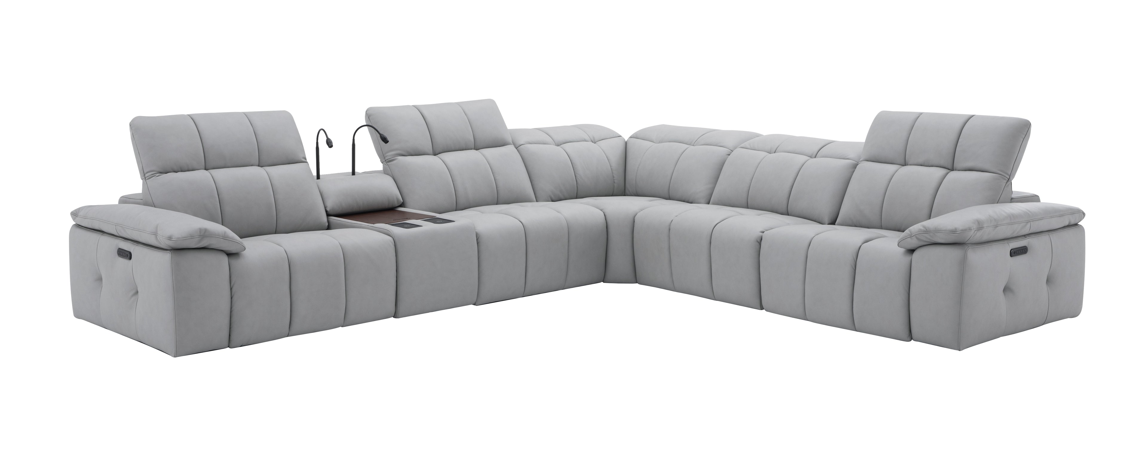 Beaumont Sectional in Dark Grey