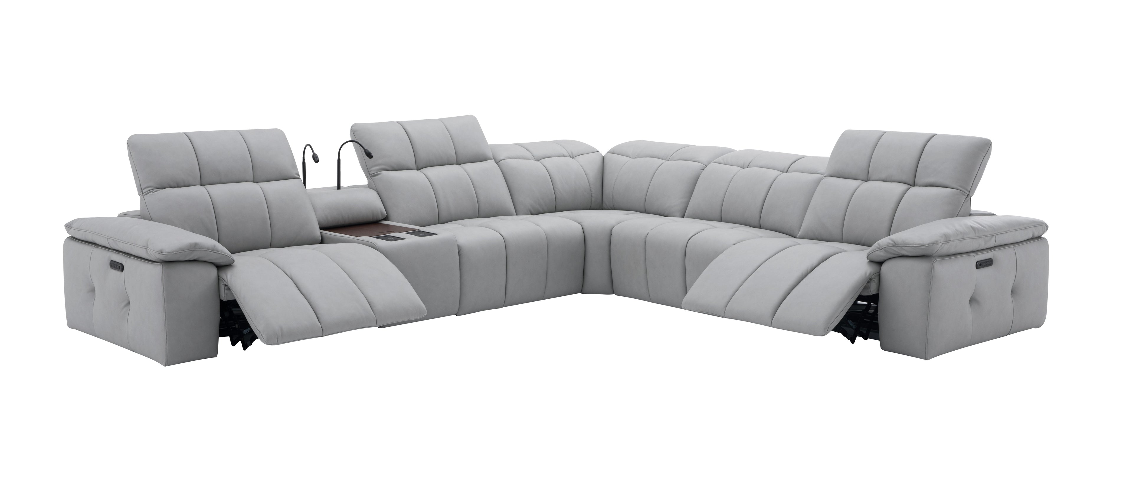 Beaumont Sectional in Dark Grey