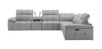 Beaumont Sectional in Dark Grey