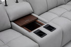 Beaumont Sectional in Dark Grey