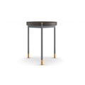 Bosa Brushed-Brass End Table
