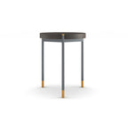 Bosa Brushed-Brass End Table