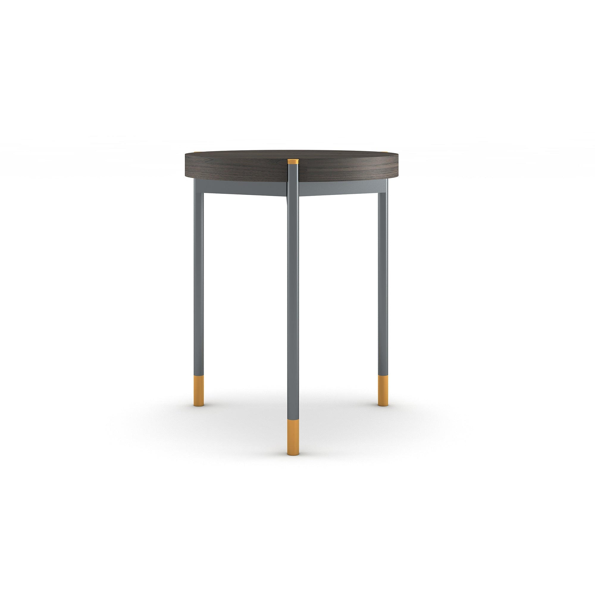 Bosa Brushed-Brass End Table