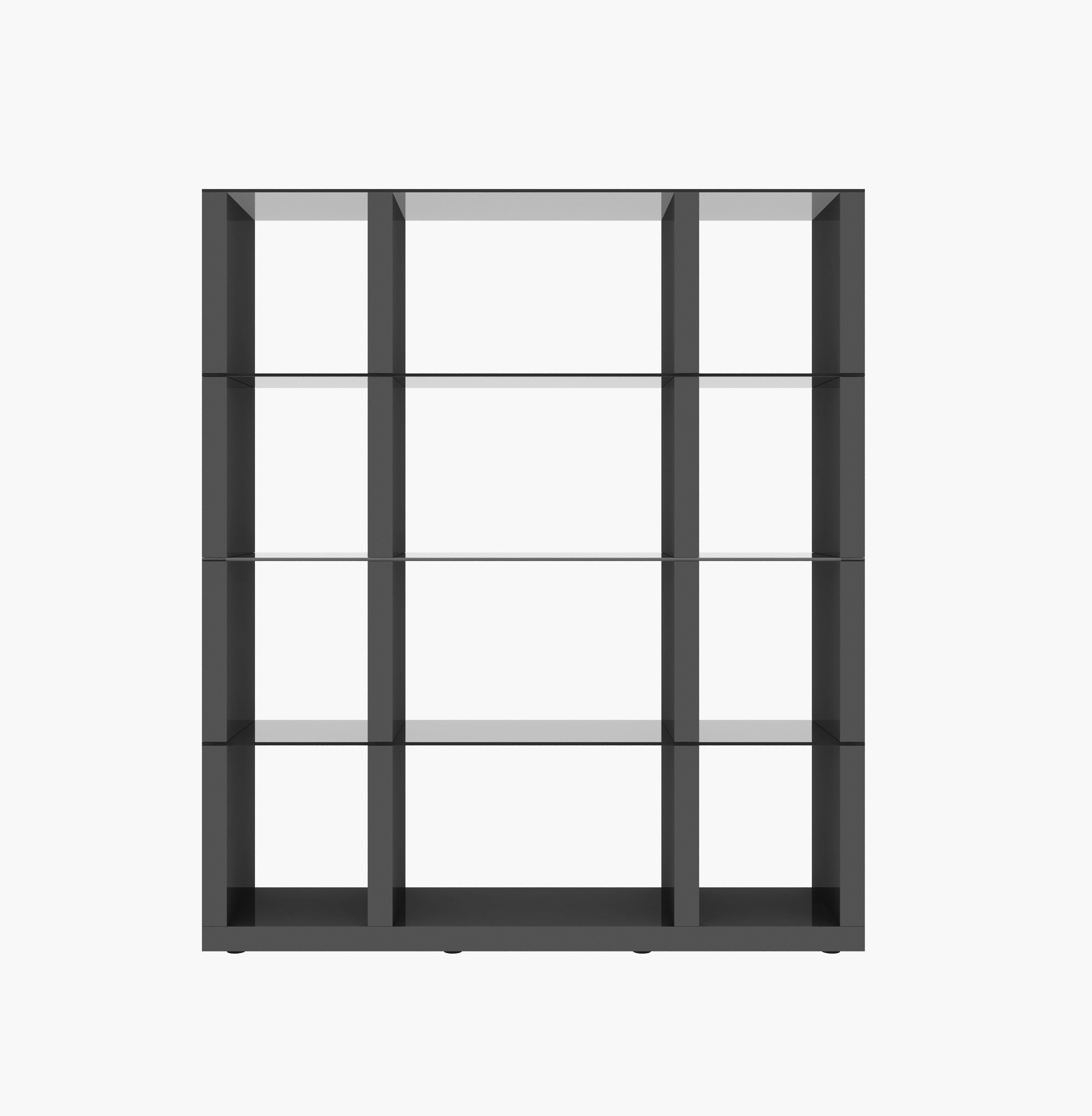 Cloud Wall Unit in Grey High Gloss