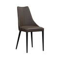 Milano Leather in Chocolate Dining Chair