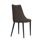 Milano Leather in Chocolate Dining Chair