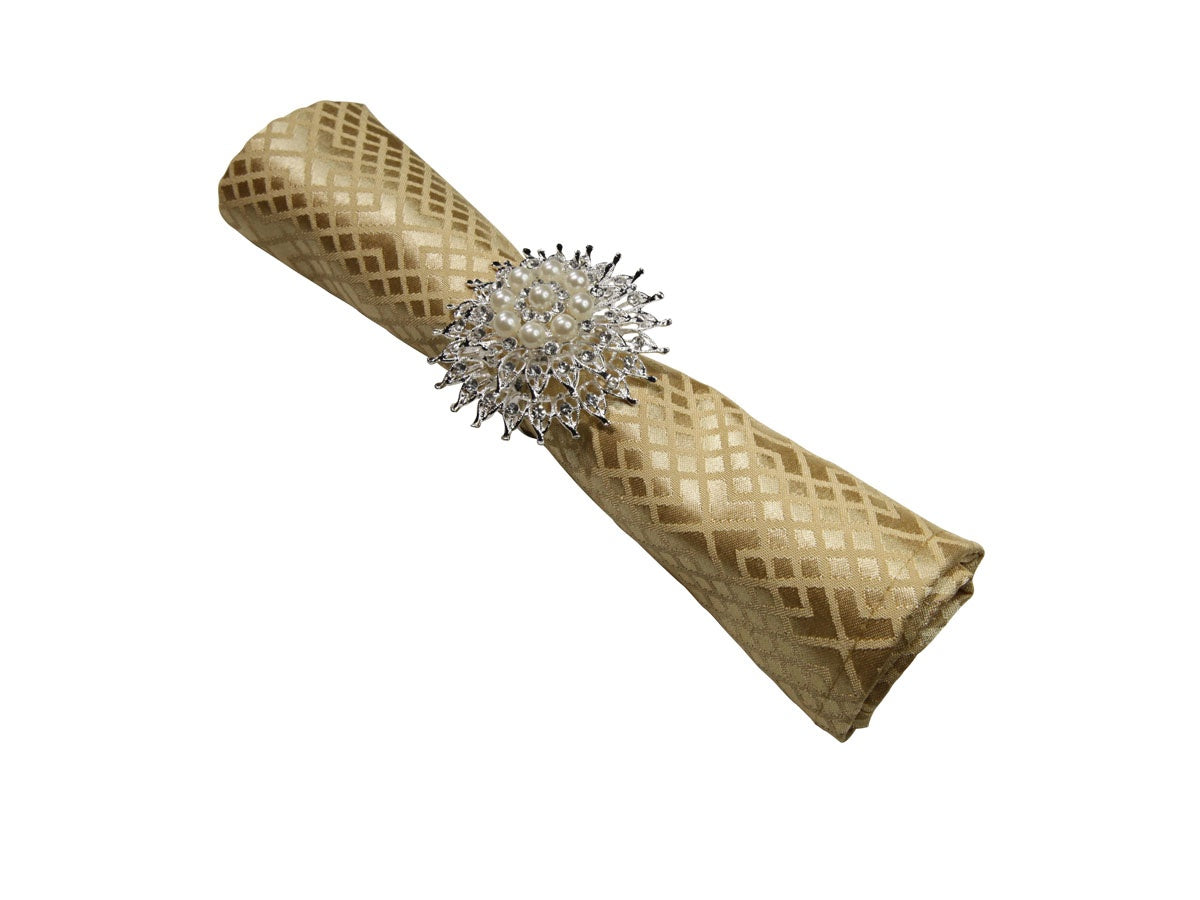 Crown Bead Napkin Ring
