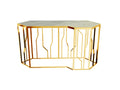 Champagne Gold New York Console