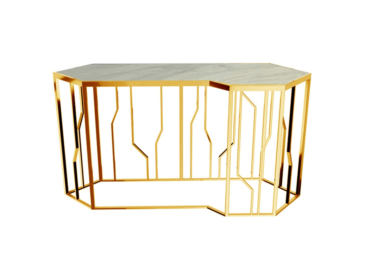 Champagne Gold New York Console
