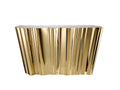 Purple Gold Flower Console