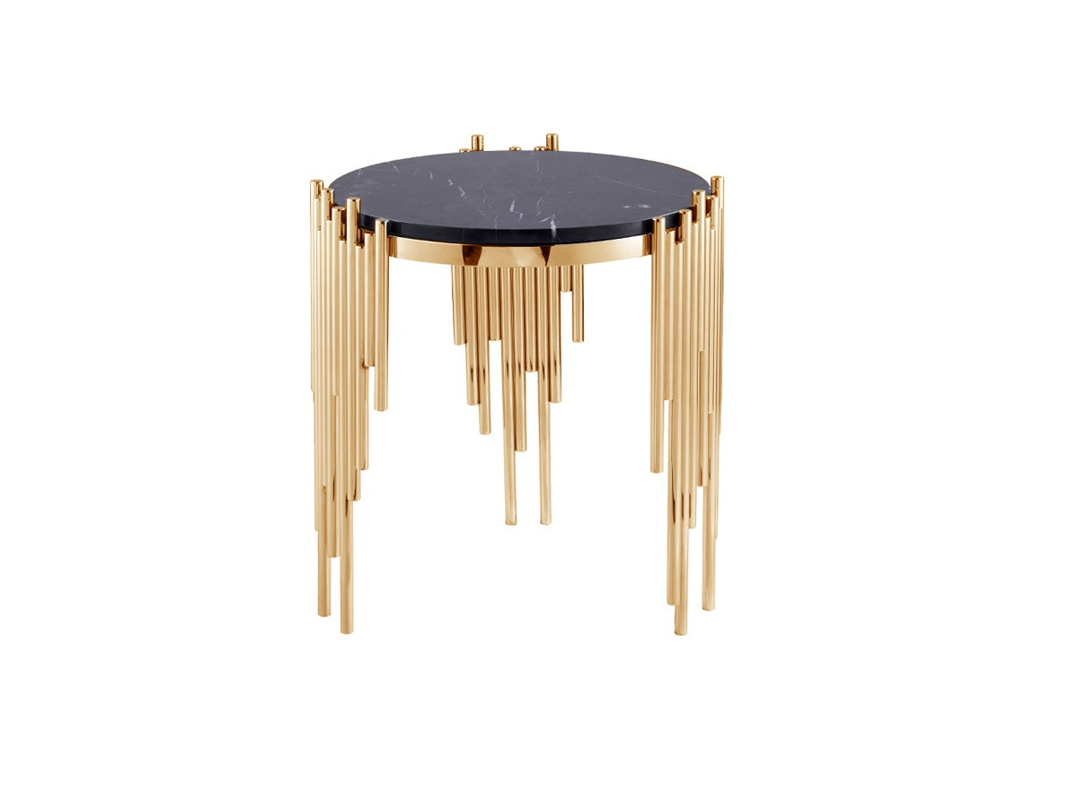 Bronze Sanding Vinca End Table