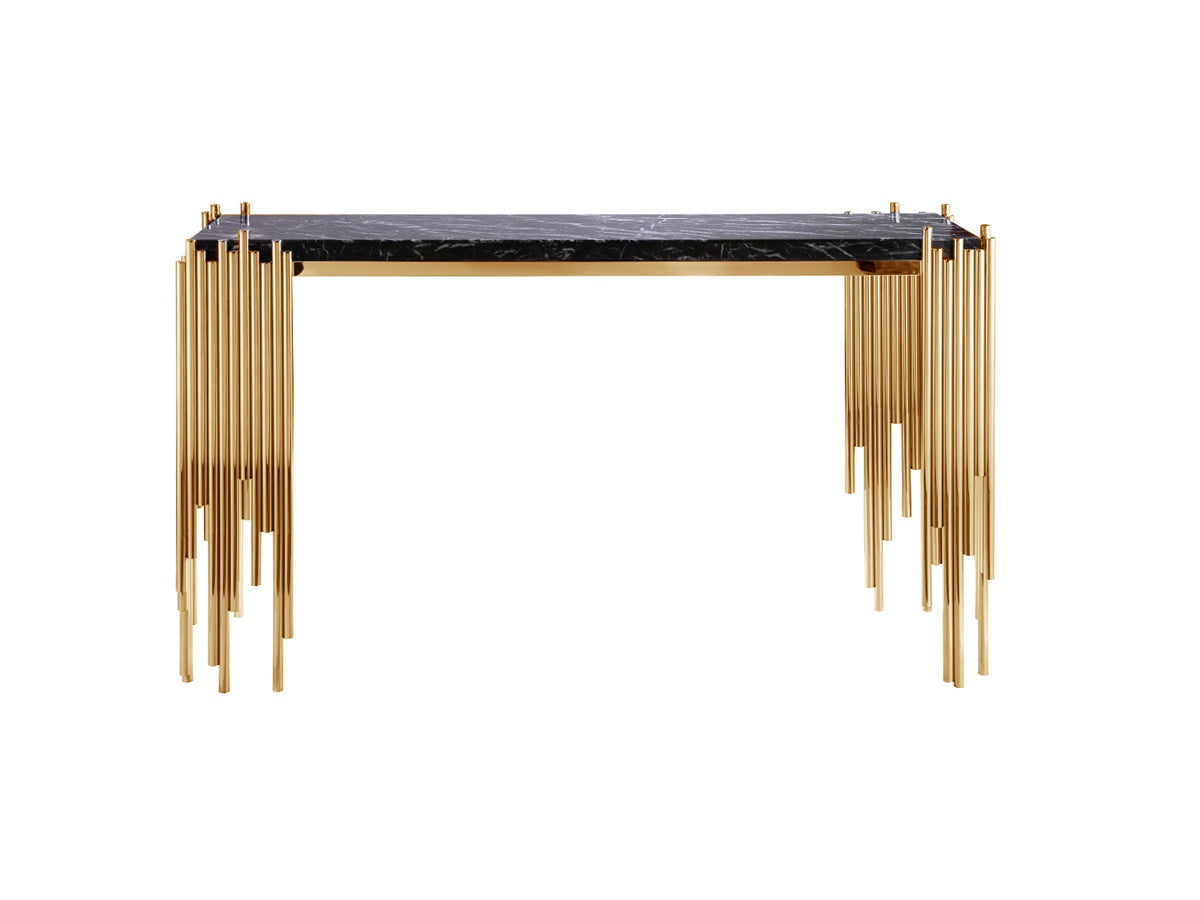 Bronze Sanding Vinca Console