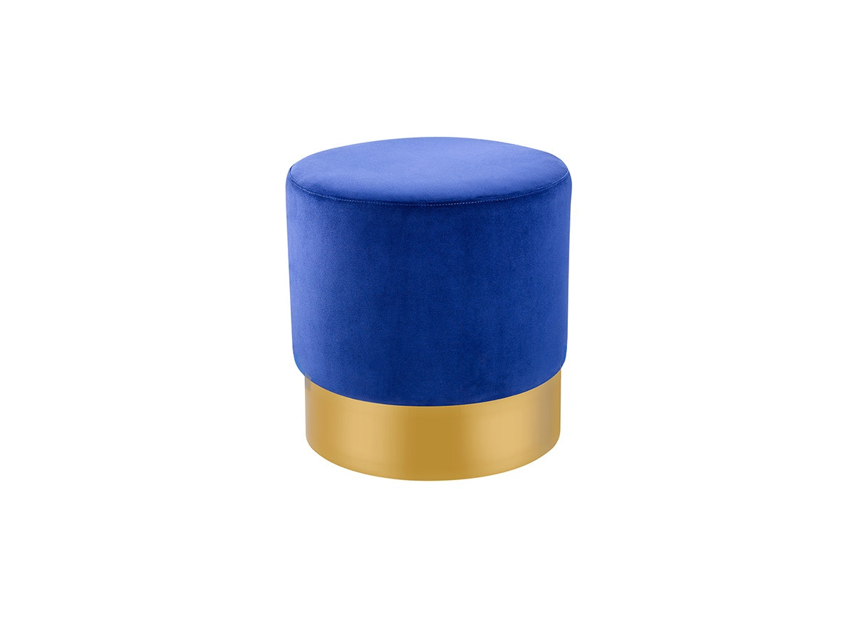 Brushed Gold Footstool