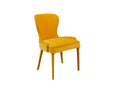 Curved Back- Vintage Style Dining Accent Chair
