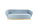 Pearl Plum Three-Seater Sofa
