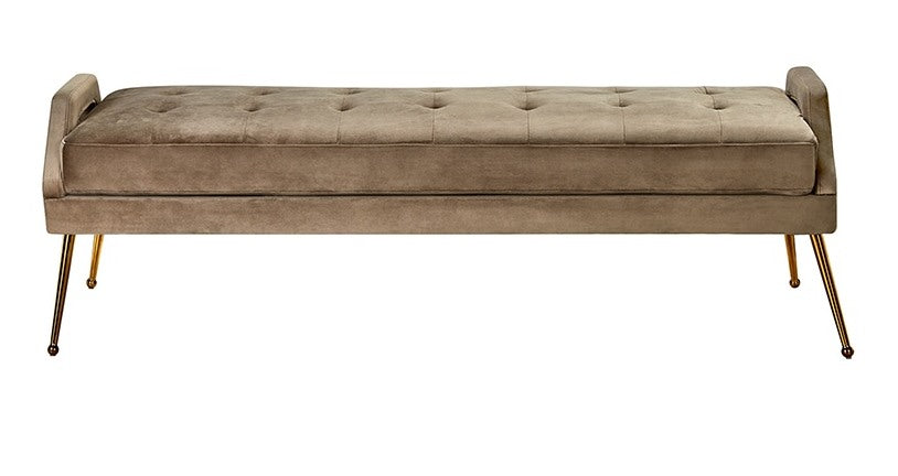 Star Jasmine Upholstered Bed End Stool