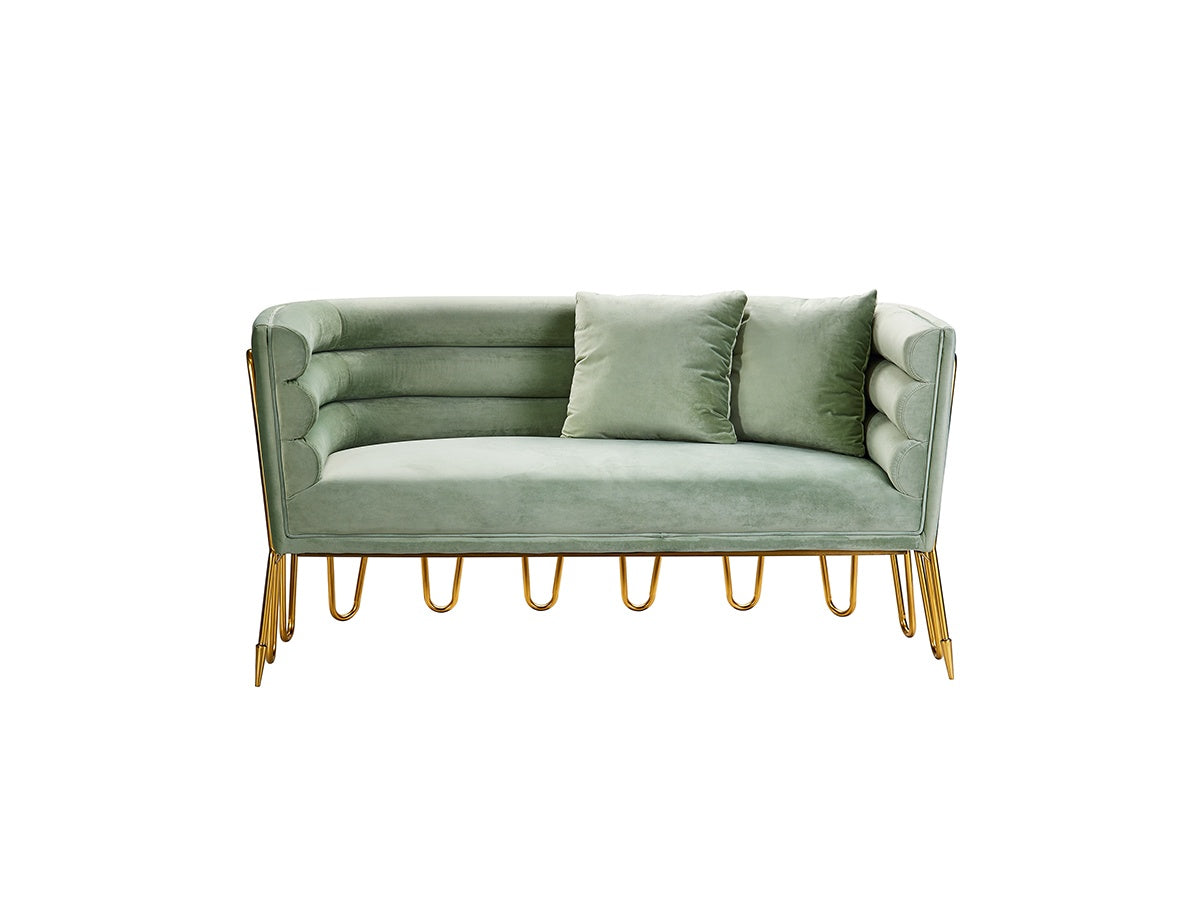 Mid-Century Modern Two-Seater Sofa