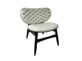 Pouch Flower Light Grey Lounge Chair