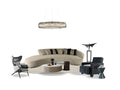 Cy Qt – Three-Piece Living Room Set
