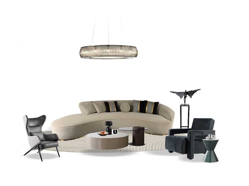 Cy Qt – Three-Piece Living Room Set
