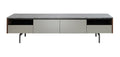 Low-Profile TV Console with Four-Door Storage