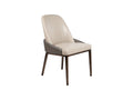 Metal-Frame Fabric-Upholstered Dining Chair