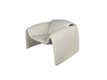 Faux Leather Accent Chair