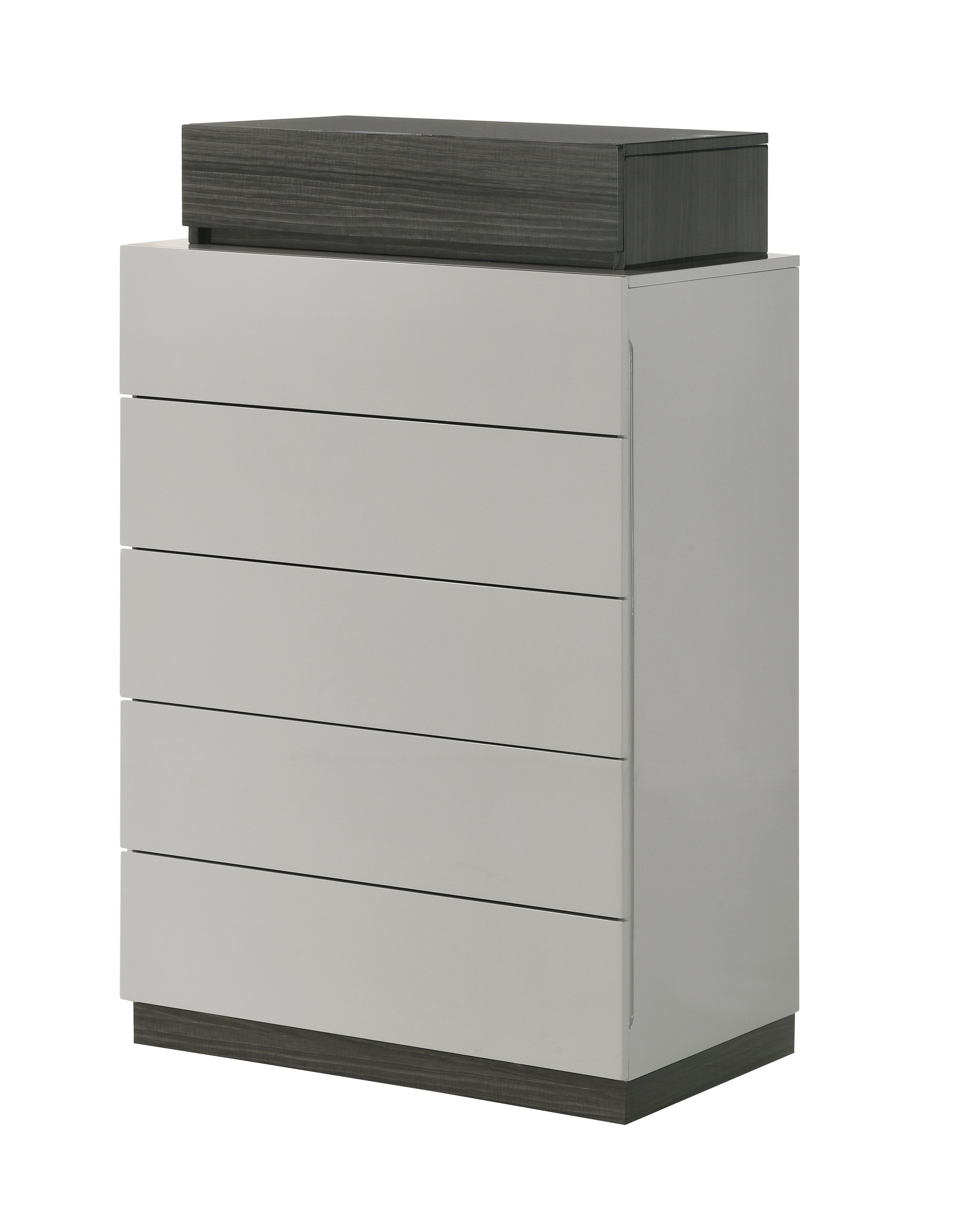 High Gloss Leather Chest