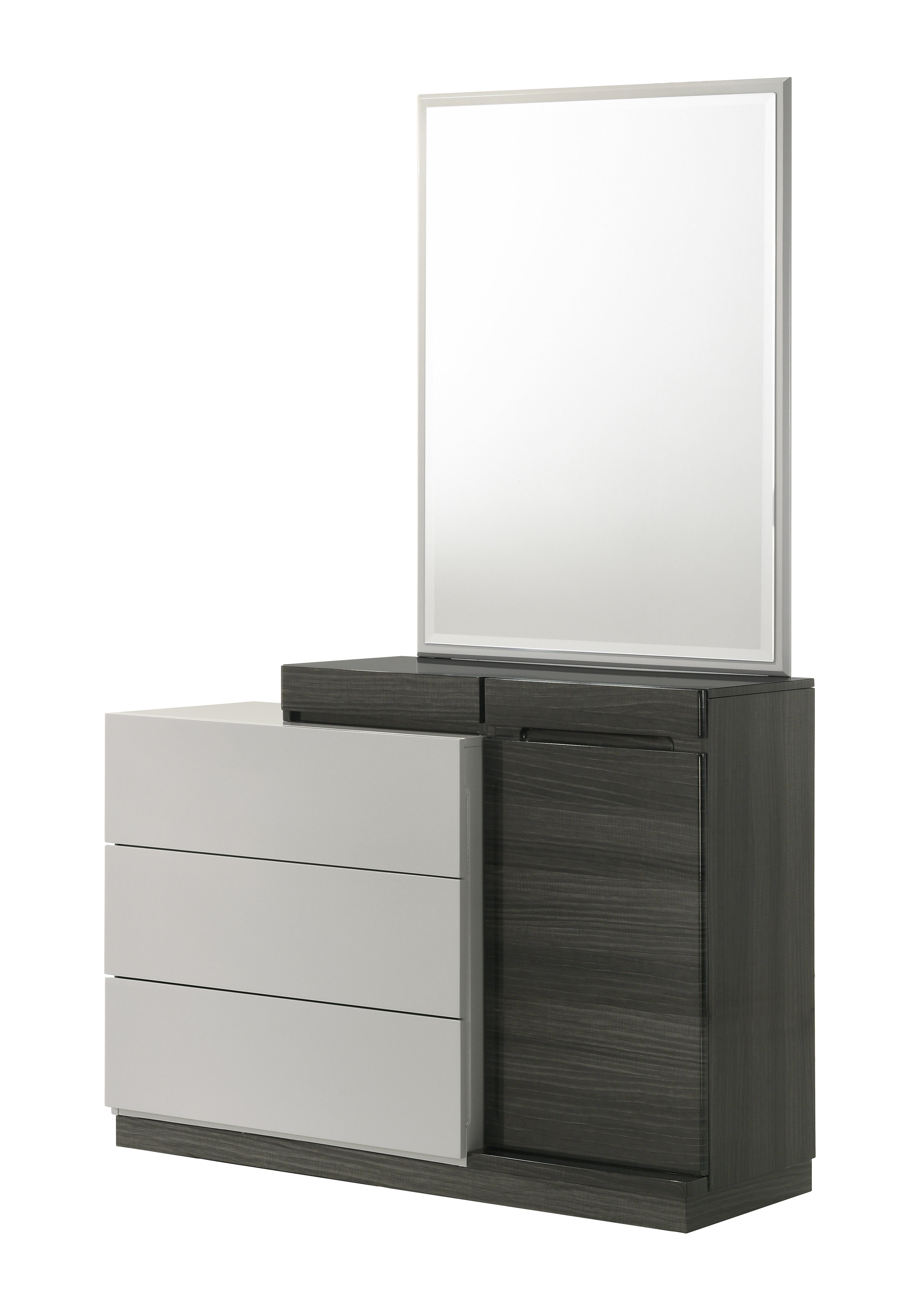 Cube Dresser + Mirror