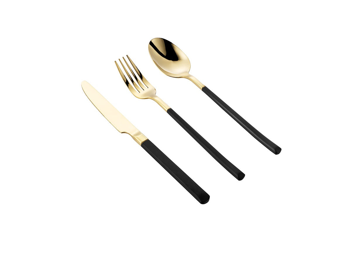 Three-Piece Stainless Steel Place Setting