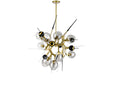 Polished Stainless Steel Chandelier